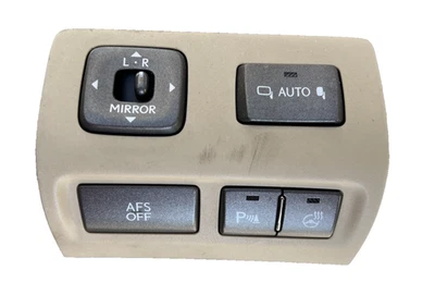 07-09 Lexus LS460 Front Auto Fold Mirror Switch Heated Wheel Button 84870 50370 Foto 1 de 4