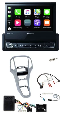 Pioneer DVD Bluetooth DAB USB Lenkrad Autoradio für Opel Astra J 09-16 Platin si - Bild 1 von 4