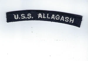 USS Allagash, US Navy "Rocker" - Bild 1 von 1