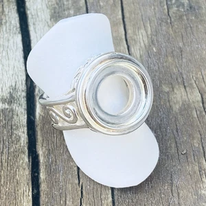 Kameleon Scroll Mount/Schaft Ring KR2 (Größe 6) | Jewelpop nicht enthalten - Bild 1 von 9