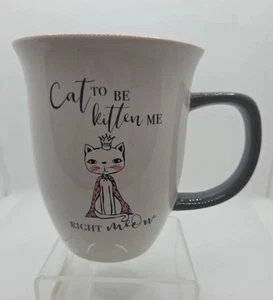Strawberry Street Mug Don't Stress Meowt Kitschy Cat Lovers Gift - Picture 1 of 7