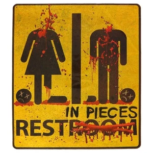 Bloody Halloween Bloody Bathroom Wall Sticker Make Your Party Full of Joy - Picture 1 of 8