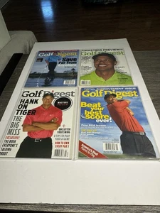 Golf Digest Magazine Tiger Woods Lot - Picture 1 of 6