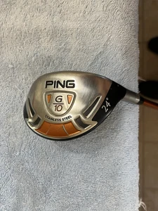 Ping G10 24* Hybrid-Ping TFC 129 Soft Reg Graph shaft Very Good - Picture 1 of 8