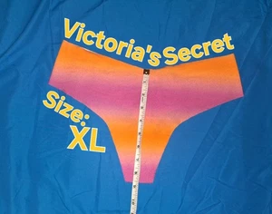 (XL) Neu mit Etikett Victoria's Secret No-Show-Tanga Höschen pink & orange ombre - Bild 1 von 4