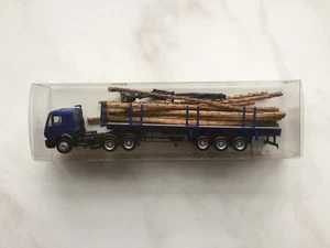 1:87 Herpa 143356 MB Lkw Holztransporter - Bild 1 von 2