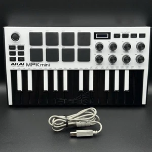 Akai MPK Mini Special Edition weiß mit USB Kabel - Bild 1 von 9