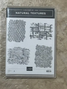 Stampin' Up! Stamp Set NEW Natural Textures Background Stamps - Picture 1 of 2