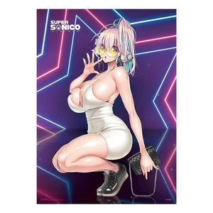 POPbuddies Super Sonico Fabric Poster Super Star 84 x 118 cm - Picture 1 of 1