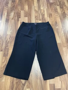 Vince Camuto Capri weites schwarzes Bein 16W ~~ - Bild 1 von 3