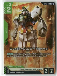 Gundam AGE-1 Normal Legend Rare Dual Impact GD02-021 NM - Picture 1 of 1