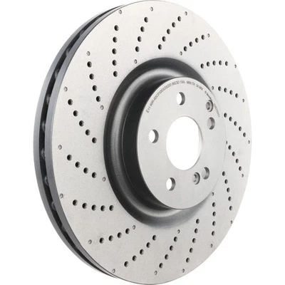 Rotor de freno de disco Brembo 09.B769.51 para 08-21 Mercedes-Benz C63 AMG E550 Foto 1 de 4