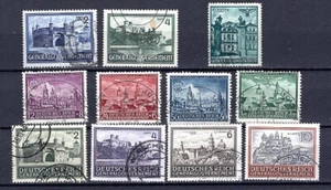 Generalgouvernement 1940-43 Nr. 63-64, 92-95, 113-116 + EM 70 gest. - Bild 1 von 1
