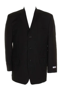 Calvin Klein Black Slim Fit Single Breasted Notch Lapel Blazer 42R - Picture 1 of 3