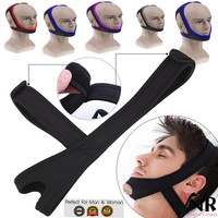 Snore Belt Stop Anti Snoring Cpap Chin Strap Quiet Sleep Apnea Jaw Solution L3