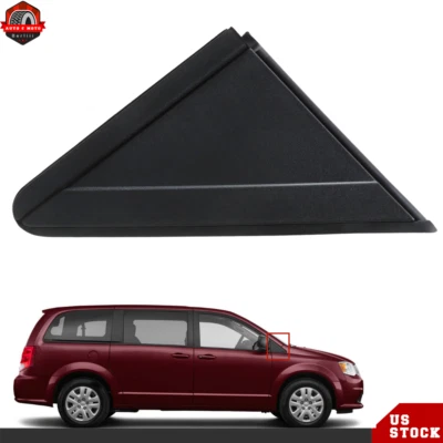 For 2008-2020 Dodge Grand Caravan Right Side View Mirror Flag Molding Applique - Image 1 of 4