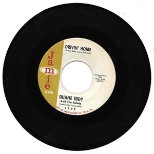 Duane Eddy & The Rebels: "Drivin' Home" / "Tammy" - VG+ '61 - plays NM! - Picture 1 of 2