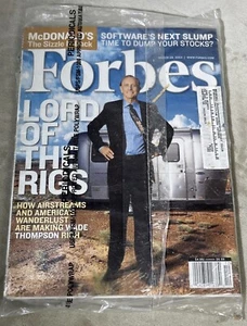 Forbes March 29 2004 Magazine NEW SEALED Wade Thompson McDonald’s Software Slump - Picture 1 of 9
