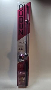 Zebco 202 Spincast Reel and Fishing Rod Combo, 5-Foot 6-Inch 2-Piece Fishing NEW - Picture 1 of 8