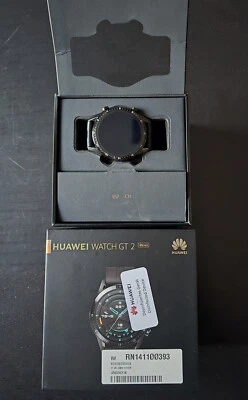 HUAWEI Watch GT 2 46mm, schwarz, LTN-B19 - Bild 1 von 4