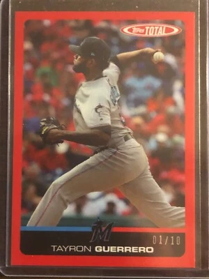 2019 Topps Total #117A Tayron Guerrero Miami Marlins 01/10 - Image 1 of 2