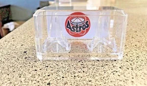 Houston Astros Custom MLB World Series Championship Baseball 2 Ring Display Case - Picture 1 of 2