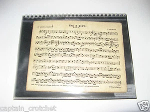 Marching Folder / Folio A5 spiral bound (6 inserts12 Marches) Brass / Wind Band - Picture 1 of 3
