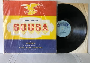 John Philip Sousa FULL BAND CONCERT OF MARCHES 1961 Somerset Stereo VG/VG+ - Picture 1 of 5