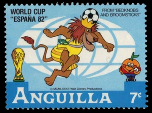 ANGUILLA 496 (SG524) - Disney Espana '82 World Cup Football (pf84724) - Picture 1 of 1