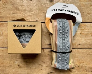 Pair (2x) Ultradynamico Rosé Race 700c 42mm Gravel Tyres 622-42 Grey/Tan - Picture 1 of 6