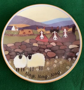 THOMAS JOSEPH SCHAF TELLER NAG NAGCOMPTON & WOODHOUSE PORZELLAN PERFEKT - Bild 1 von 3