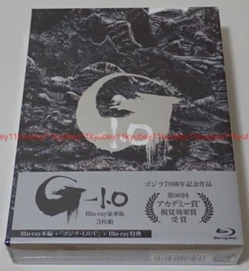 Godzilla Minus One -1.0 Deluxe Edition 3 Blu-ray+2 Booklet+Case Japan TBR-34168D - Picture 1 of 16