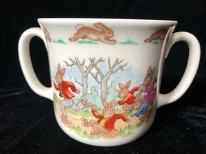 Royal Doulton Bunnykins 1984 Golden Jubilee Collectible Double Handled Mug - Picture 1 of 4