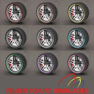 Rimblades Felgenschutz Styling Felgenschutzringe Felgen bis 22 Zoll ALLE FARBEN - Bild 1 von 12