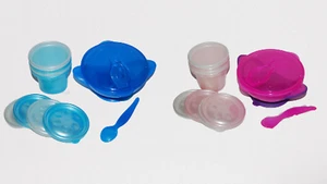 Griptight, Junge, Mädchen, Entwöhnungspaket, Saugnapf, Töpfe, blau, rosa, 12 Monate+ - Bild 1 von 10