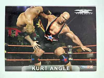 2008 TRISTAR TNA Cross The Line VIDEO GAME #74 KURT ANGLE - Image 1 of 2