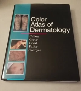 Color Atlas Of Dermatology by Jeffrey Callen Hardcover Dust Jacket Photographs - Picture 1 of 2