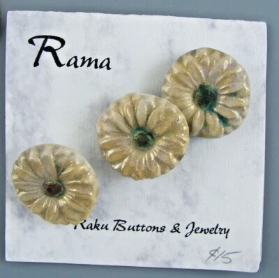 RAMA-RAKU BUTTON SET - 3 - Image 1 of 4