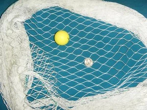 Mallas de nailon de golf, lacrosse y hockey de 38' x 7' orificios de 1" #7 - Imagen 1 de 2