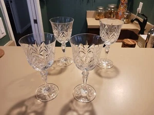 galway irish crystal wine glasses - Picture 1 of 2