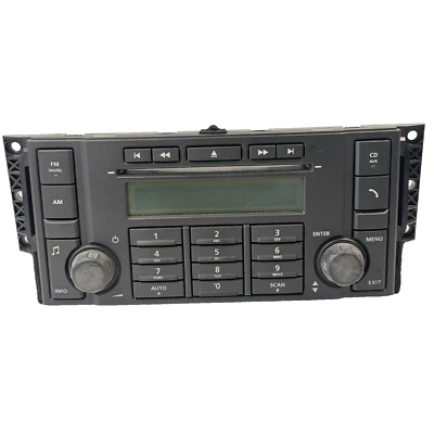 Placa frontal panel de control de radio Land Rover Freelander LR2 2008-2012 6H52-18845-AC Foto 1 de 4