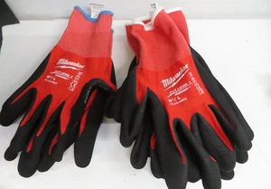 4 PAAR MILWAUKEE CUT LEVEL 1, 2 HANDSCHUHE 9"/ L * - Bild 1 von 3