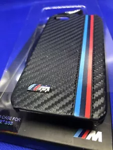 LOGO Badge Collector Coque BMW M CARBONE IPHONE 5 / 5S Original 80212351095 - Imagen 1 de 14