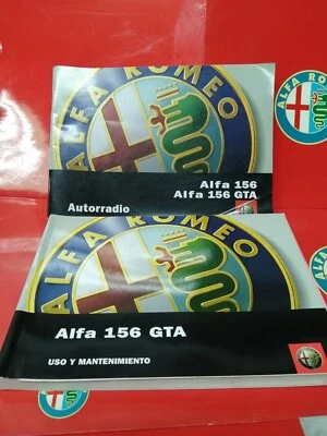 MANUAL USO ALFA ROMEO 156 GTA - Imagen 1 de 2