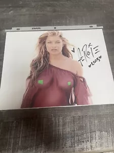 Fergie signed Photo With Dual COAs, See Through Top - Bild 1 von 3