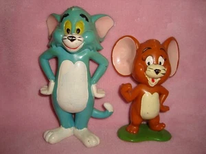 Tom & Jerry Figures Vintage Marx Toys M.G.M. INC 2pc Lot - Bild 1 von 9