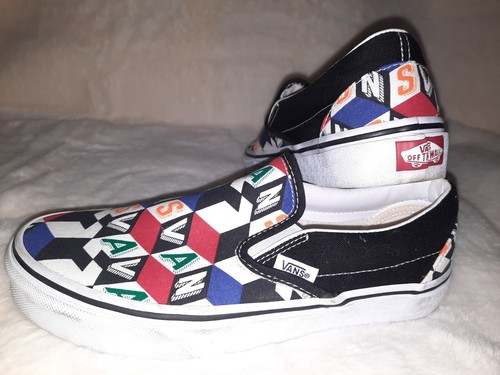 Scarpe a scacchi Vans Off The Wall Youth 4 1 2 Slide On