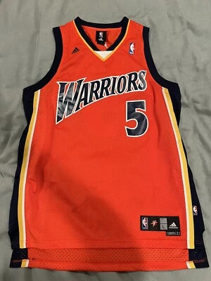 阿迪达斯金州勇士队戴维斯男爵#5备用篮球球衣Swingman — 第 1/4 张图片