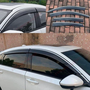 Para Honda Accord 2018-22 viseras de viento para ventana humeante deflectores de ventilación protector solar contra lluvia - Imagen 1 de 10