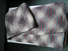 Men Women Unisex Multicolor Handmade Shaker Stitch Knit Winter Scarf 14"x80" New